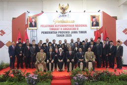 Buka Latpimnas II di Grahadi, Khofifah Bangkitkan Semangat Majapahit