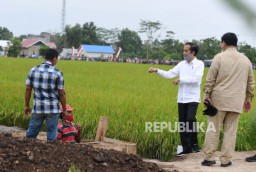 Jokowi Tunjuk Menhan Prabowo Kembangkan Lumbung Pangan Nasional