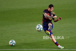 Top Skor La Liga, Lionel Messi Raih El Pichichi Empat Musim Beruntun