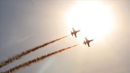 Dua Jet Tempur Taiwan Bertabrakan saat Latihan di Udara
