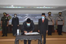 Sekda Didik Chusnul Yakin Jabat Plh Bupati Mojokerto