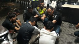 Terjaring Razia Polisi, 4 Pemuda Gagal Gelar Pesta Sabu