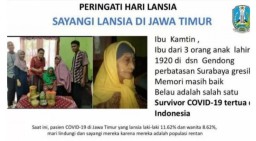 Nenek Berusia 100 Tahun di Surabaya Sembuh dari Covid-19