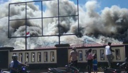 Polres Lampung Selatan Terbakar