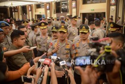 Kapolri Idham Azis Pimpin Sertijab Delapan Kapolda