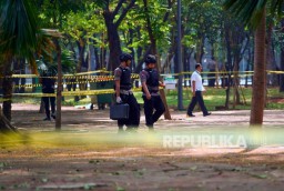 Ledakan di Monas Diduga Granat Asap, Polisi Sebut Dua TNI Terluka