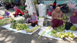 Tradisi Lebaran Ketupat Bawa Berkah Pedagang Dadakan di Ponorogo
