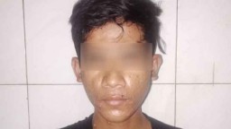 Pria ini Butuh Waktu 5 Detik untuk Curi Motor di Minimarket Surabaya
