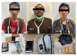 Peredaran Sabu Dibongkar, 3 Pelaku dari Surabaya Ditangkap
