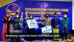 Video: Pemenang Lomba Hari Santri 2021 NasDem Jatim
