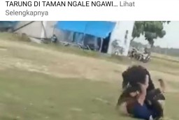 Polisi Sebut yang Viralkan Video 2 Cewek Duel di Ngawi Diduga Pamannya Sendiri