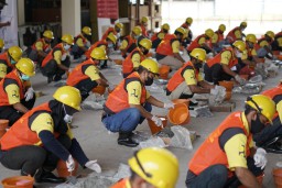 SIG Gelar Edutrain Bagi 190 Tenaga Konstruksi di Surabaya dan Kediri