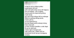 Viral Postingan Ibu Minta Keadilan untuk Putrinya Disebut di Sidoarjo