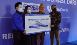 Aplikasi Super Donasikan Rp 500 Juta untuk Veteran di Surabaya
