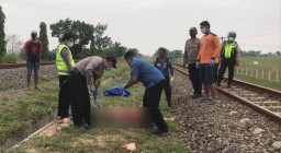 Diduga Bunuh Diri, Perempuan di Mojokerto Tewas Tertabrak Kereta Api