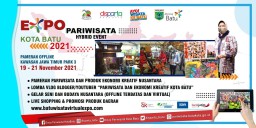 Dorong Ekonomi Masyarakat, Disparta Kota Batu Gelar Expo Pariwisata Hybrid Event