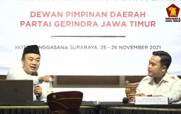 Bersama Gerindra Jatim, KPU Ajak Para Purnawirawan Melek Regulasi Pemilu