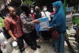 Polrestabes dan BNN Surabaya Resmikan Kampung Tangguh Bersih Narkoba