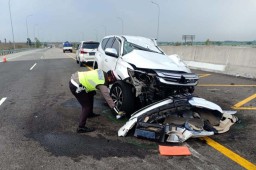 Polisi Gali Penyebab Hilangnya Konsentrasi Sopir Mobil Vanessa Angel