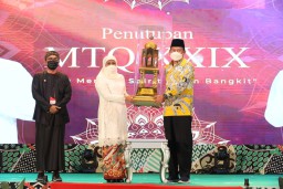 Lamongan Raih Juara Umum MTQ XXIX Jatim