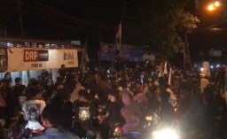 Ratusan Pesilat Kembali Datangi Kantor Polisi di Dawarblandong, Mojokerto