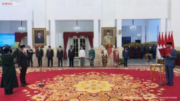 Mayjen Suharyanto Dilantik Presiden Jokowi Jadi Kepala BNPB