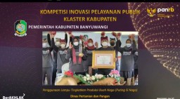 Teknologi Buah Naga Banyuwangi Raih Penghargaan TOP 45 Inovasi Pelayanan Publik