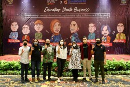 Putri Tanjung dan Bos Startup Tebar Inspirasi ke Anak Muda Banyuwangi
