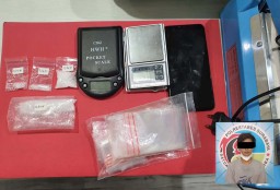 Tangan Kanan Bandar Narkoba Disergap saat Ambil Ranjauan Sabu 500 Gram