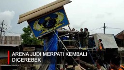 Video: Arena Judi Merpati di Surabaya Kembali Digerebek