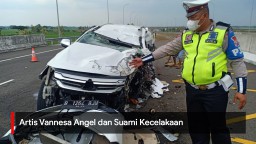 Photo Talk: Artis Vanessa Angel dan Suami Kecelakaan