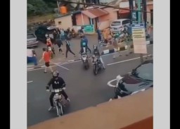 Viral Video Warga Hadang Pemotor Knalpot Brong di Sarangan Magetan