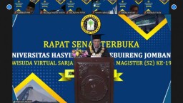 Menag dan Menparekraf RI Hadiri Wisuda ke-30 Unhasy 2021