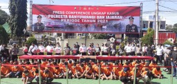 Tahun 2021, Kasus Kejahatan di Banyuwangi Turun 3,1 Persen