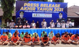Angka Kriminalitas dan Peredaran Narkoba di Perak, Surabaya Menurun Selama 2021