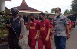 Polres Pasuruan Kota Bongkar 308 Kasus Kriminal Sepanjang Tahun 2021