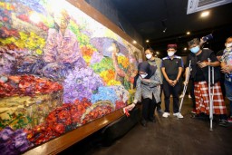 Satu Lukisan Terjual Rp2,4 M di Pameran ArtOs Kembang Langit Banyuwangi