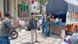 GP Ansor dan Banser Kota Surabaya Kirim Bantuan untuk Korban Erupsi Semeru