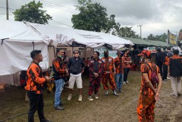 Bantuan dari SAPMA Pemuda Pancasila Jatim untuk Korban Erupsi Semeru