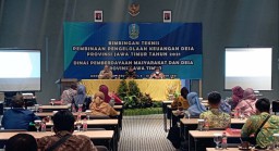 DPMD Jatim Beri Pelatihan Pengelolaan Keuangan Bagi Aparatur Desa