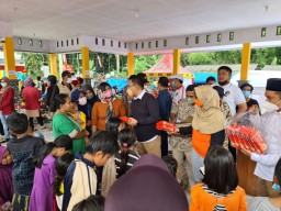 Gerindra Jatim Kirim Logistik untuk Pengungsi Erupsi Gunung Semeru