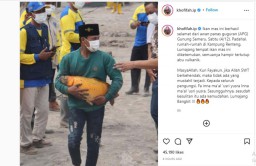 Ikan Mas Sebesar Bayi Ditemukan Selamat dari Awan Panas Guguran Gunung Semeru