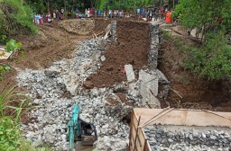 DPUPP Putus Kontrak Pelaksana Proyek Jembatan Ambrol di Ponorogo