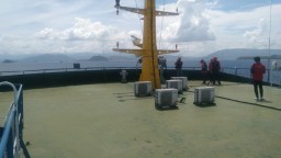 Arus Penumpang Penyeberangan Rute Kayangan - Pototano Kembali Normal