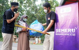 Karyawan XL Axiata Kirim Bantuan untuk Korban Erupsi Gunung Semeru