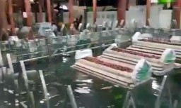 Komplek Makam Syeh Maulana Malik Ibrahim Gresik Tergenang Banjir