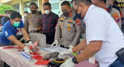 Beraksi di 19 TKP, Empat Pencuri Baterai Tower Seluler di Banyuwangi Dilumpuhkan