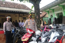 Jelang Nataru, Satlantas Polres Ngawi Amankan 109 Sepeda Motor Berknalpot Brong