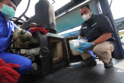 BNNP Jatim Musnahkan 3,2 Kilogram Sabu Jaringan Jakarta-Mataram