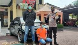 Kerja Cepat Polisi Tangkap Pencuri Mobil di Surabaya